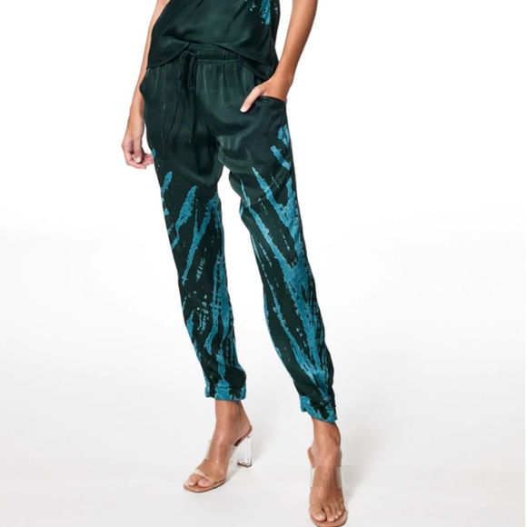 NWT Young Fabulous & Broke size S Silky Jogger Pants - Picture 2 of 4